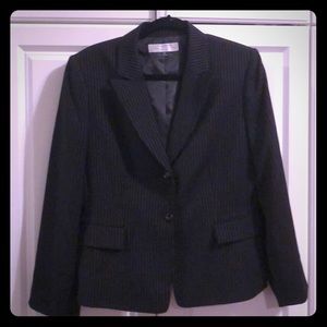 Black pinstriped blazer Tahiti 14P